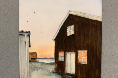Hus vid havet